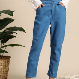 Mast & Harbour Women Boyfriend Fit Stretchable Jeans-picture-6