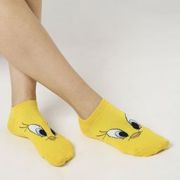 Balenzia Pack of 3 Patterned Low-Cut Socks-55