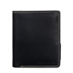 CALFNERO Men Black Solid Two Fold Wallet-picture-12
