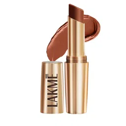 Lakme 9to5 Powerplay Priming Matte Lipstick, Lasts 16hrs, Rustic Brown, 3.6g-29