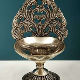 Exotic India Brass Decorative Diya-image-39