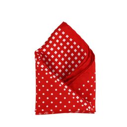 Calvadoss Men Red & White Printed Pocket Square-picture-17