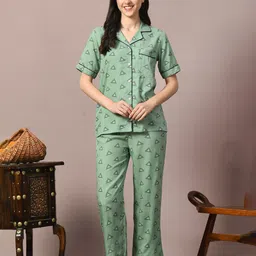 Dreambe Women Printed Night suit-picture-39