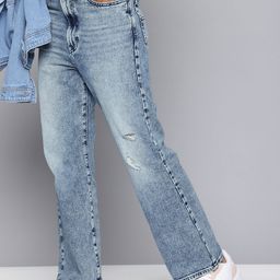 Levis Women Bootcut High-Rise Low Distress Light Fade Jeans-image-66