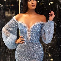 KPOP Puff Sleeve Bodycon Maxi Dress-image-55