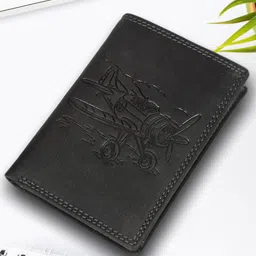 Sassora Men Printed Leather Two Fold Wallet-16