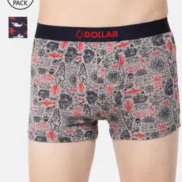 Dollar Bigboss Men Pack Of 2 Assorted Trendy Trunks MDTR-05-PO2-CO1-picture-25