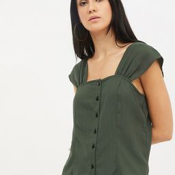 Harpa Women Green Solid Top-image-84