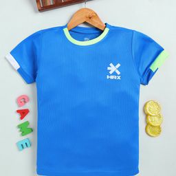 HRX by Hrithik Roshan Boys Brand Logo T-shirt-picture-31