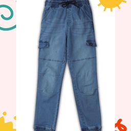 Gini and Jony Boys Cotton Light Fade Jeans-image-55