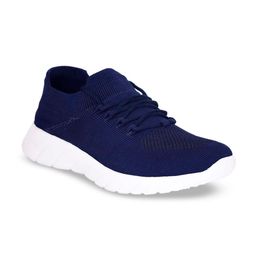 Aadi Men Navy Blue Woven Design Sneakers-91