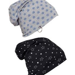 VIMAL Men Set of 2 Printed Beanies-18