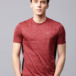 HRX by Hrithik Roshan Men Red Advanced Rapid Dry Round Neck T-shirt-image-29