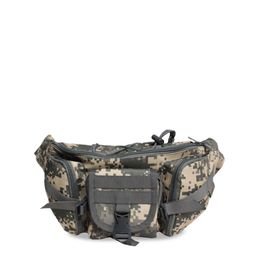 F Gear Unisex Cream-Coloured & Green Camouflage Printed TrailMarpat ACV Waist Pouch-0