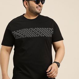 Sztori Men Plus Size Printed Pure Cotton T-shirt-picture-24