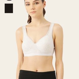 Lady Lyka Pack of 2 Half Coverage Lightly Padded Workout Bra-picture-29
