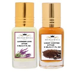 Menjewell Lavender Love & light coffee Attar-3
