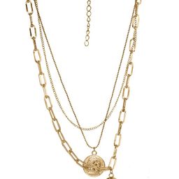 JOKER & WITCH Gold-Toned Alloy Layered Necklace-picture-10