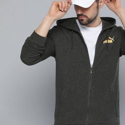 Puma Men Slim Fit Futuristic Graphic Sporty Jacket-58