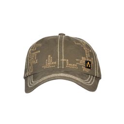 FabSeasons Men Olive Green Printed Baseball Cap-image-118