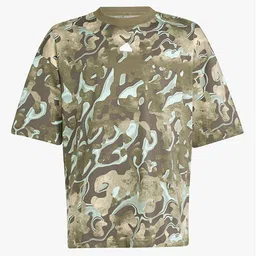 ADIDAS Kids FI AOP T Printed Pure Cotton T-Shirt-56