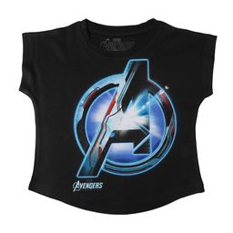 Marvel by Wear Your Mind Girls Black Printed Top-image-50