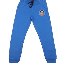 Wear Your Mind Boys Blue Solid Joggers-image-41