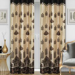 Good Homes by Home Candy Brown Set of 2 Door Curtains-image-58