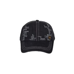 FabSeasons Men Black Printed Baseball Cap-image-21