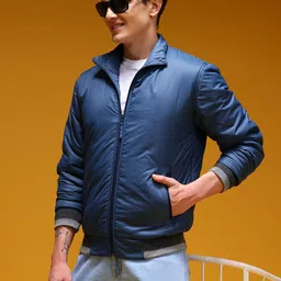 HERE&NOW Mock Collar Padded Jacket-picture-6