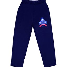 SWEET ANGEL Boys Navy Blue Solid Straight-Fit Track Pants-image-86