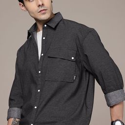 The Roadster Life Co. Relaxed Fit Drop-Shoulder Sleeves Casual Shirt-picture-12