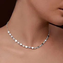 MINUTIAE Brass Silver-Plated Chain-32