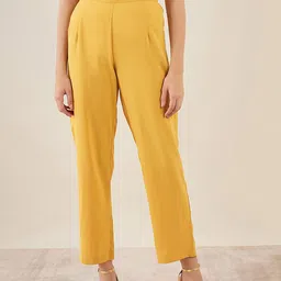 First Resort by Ramola Bachchan One Shoulder Asymmetrical Top With Trouser image 4