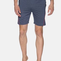 Dollar Men Blue Solid Regular Fit Regular Shorts-image-95