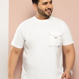 Sztori Men Plus Size Pure Cotton Bio Finish Pockets T-shirt-image-21