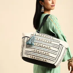 Anouk Embellished Shopper Tote Bag-picture-43