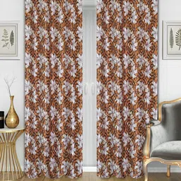 Good Homes by Home Candy Set of 2 Brown Long Door Curtains-image-49