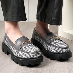 Mast & Harbour Women Block Heel Loafers-picture-22