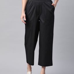 Readiprint Fashions Straight Fit High-Rise Culottes Trousers-image-27