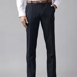 Arrow Men Original Tapered Fit Formal Trousers-picture-44
