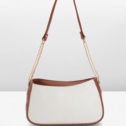 Mast & Harbour Striped Shoulder Bag-image-63