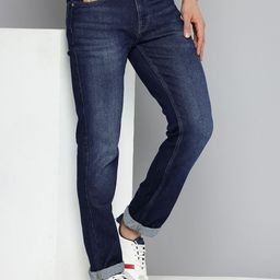 Flying Machine Men Freddie Slim Straight Fit Light Fade Stretchable Jeans-image-90
