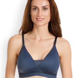 Zivame Blue Solid Underwired Lightly Padded T-shirt Bra ZI1508FASHZBLUE-23