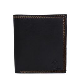 Kara Men Black Solid Two Fold Wallet-picture-2