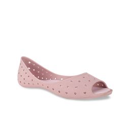 Sandak by Bata Women Peach Embellished Ballerinas with Laser Cuts Flats-image-9