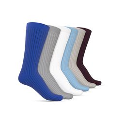 TalkingSox Pack Of 6 Calf Length Socks-image-45