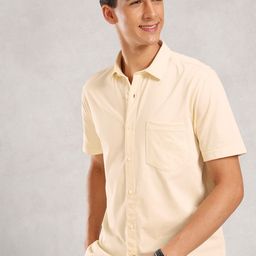 Nautica Classic Fit Spread Collar Casual Shirt-image-42