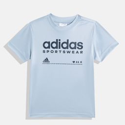 ADIDAS Boys Typography Printed T-shirt-image-95