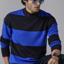 The Roadster Lifestyle Co. Striped Pullover-picture-17